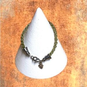 Handmade Viking Knit Bracelet